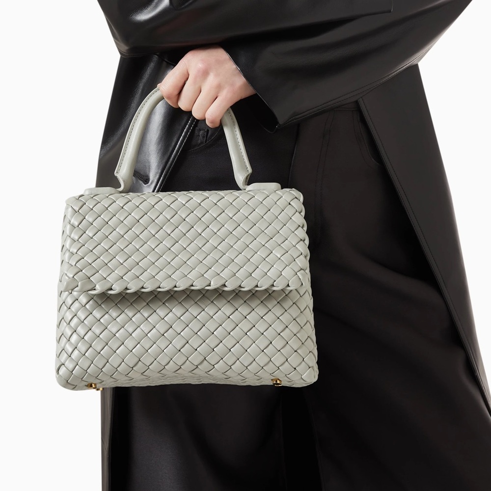 Bottega Veneta Patti Top Handle Intrecciato bag